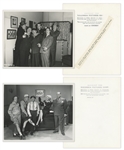 Lot of Twenty 10 x 8 Glossy Photos From Five Different Three Stooges Films, Complete List List Online at NateDSanders.com -- Very Good Condition